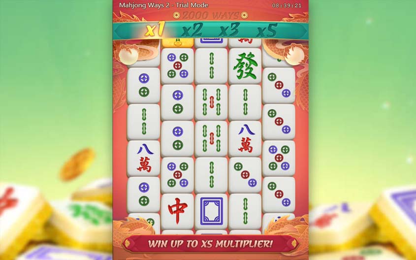 Mahjong Ways slot interface