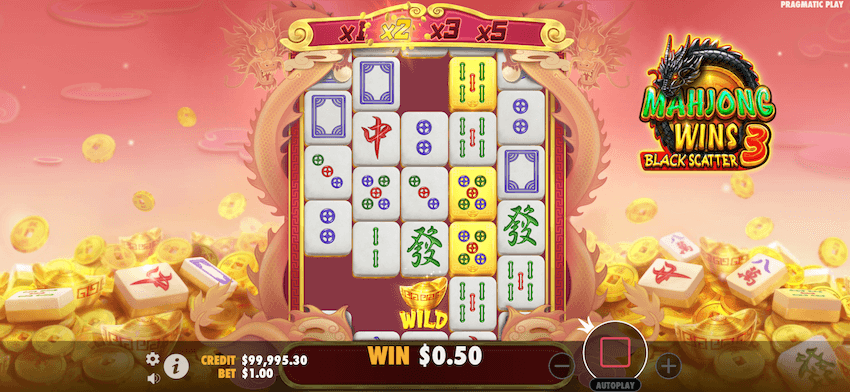 Mahjong Wins 3 - Black Scatter